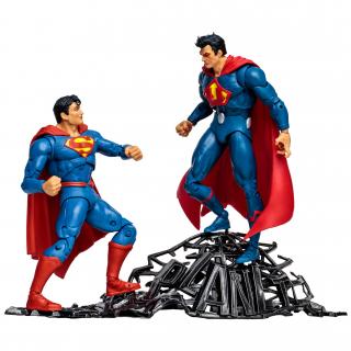 DC Multiverzum - Akciófigurák - Superman vs Superman of Earth-3 (Aranycímke)