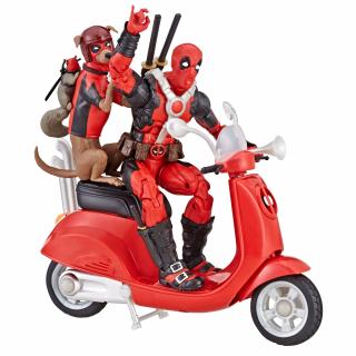 Deadpool Corps Marvel Legends - akciófigura - Deadpool Scooterrel