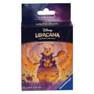 Disney Lorcana TCG: Azurit tenger - Kártyaborítók - Micimackó, Hunny Wizard (65 db)