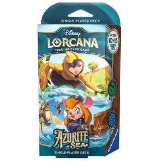 Disney Lorcana TCG - Azurit-tenger - Smaragd és zafír kezdőpakli (HU)