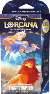 Disney Lorcana TCG - The First Chapter - Sapphire & Steel Starter Deck (EN)