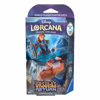Disney Lorcana TCG - Ursula's Return - Sapphire & Steel Starter Deck (EN)