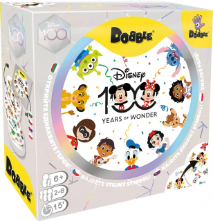 Dobble - Kártyajáték - Disney 100th Anniversary
