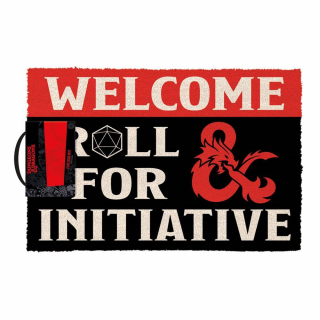 Dungeons & Dragons - Doormat - Roll for Initiative (Dobj a kezdeményezésért)