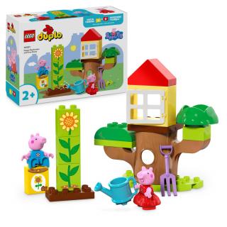 DUPLO® LEGO® Peppa Malac - Kert és faház (10431)