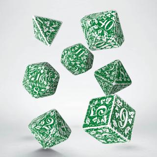 Erdei kocka készlet - fehér-zöld