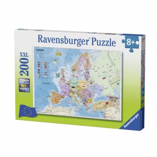 Európa térképe - puzzle - 200 darab