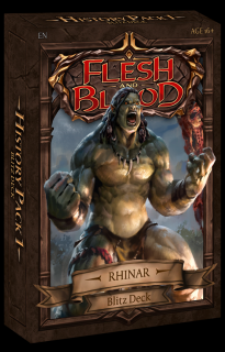 Flesh and Blood TCG - History Pack 1 - Rhinar Blitz Deck (EN)
