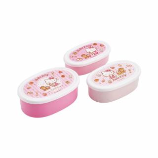 Hello Kitty - nassolnivaló készlet - édes rózsaszín
