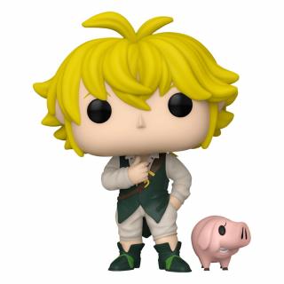 Hét halálos bűn - Funko POP! figura - Meliodas Hawkkal - TÖNKREMENT FEDEZET