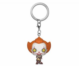 It Funko kulcstartó - Pennywise hódkalappal