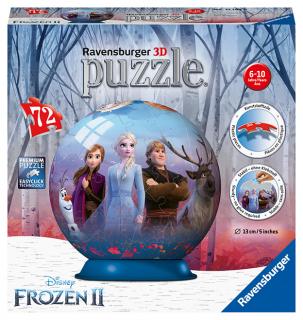 Jégkirályság - 3D Puzzle - Puzzle-Ball - 72 darab