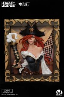 League of Legends - 3D-s képkeret - A fejvadász - Miss Fortune