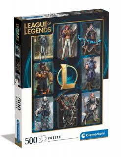 League of Legends - puzzle - Karakterek - 500 darab - 500 darab