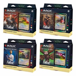 Magic: The Gathering Universes Beyond - Fallout Commander paklik doboz (4) (HU)