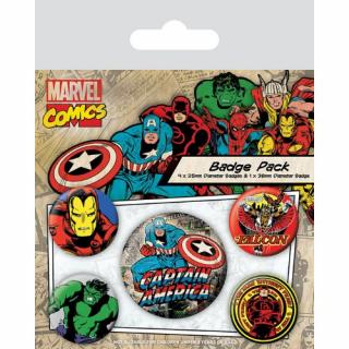 Marvel Comics - palacsinta - Amerika Kapitány - 5 db