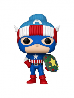 Marvel - Funko POP! figura - Holiday Captain America