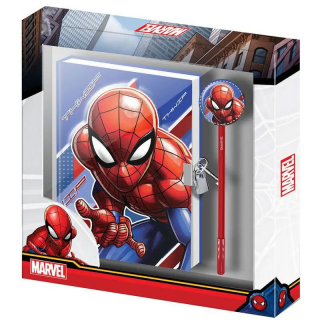Marvel - jegyzetfüzet tollal - Spider-Man Skew