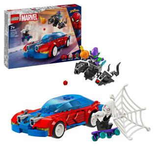 Marvel Super Heroes™ LEGO® Pókember versenyautó és Venom zöld kobold (76279)