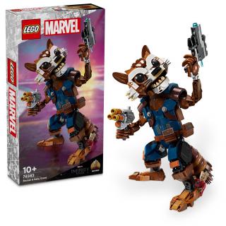 Marvel Super Heroes™ LEGO® Rakéta és a kis Groot (76282)