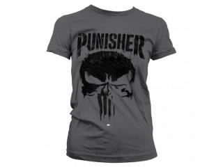Marvel: The Punisher - női póló - Big Skull - méret. M