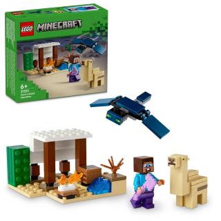 Minecraft™ LEGO® Steve és a sivatagi expedíció (21251)