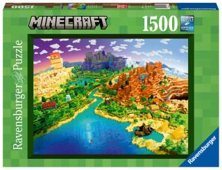 Minecraft - puzzle - Minecraft világa - 1500 darab