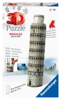 Mini Pisai ferde torony - 3D puzzle - 54 darab