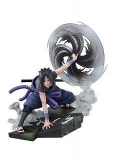 Naruto Shippuden Figuarts ZERO Extra Battle - szobor - Sasuke Uchiha - A Mangekyo Sharingan fénye és sötétsége-