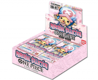 One Piece kártyajáték - Emlékgyűjtemény - Extra booster doboz (24 booster) (HU)