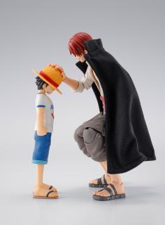 One Piece S.H. Figuarts - akciófigurák - Shanks &amp; Monkey D. Luffy Childhood Ver.