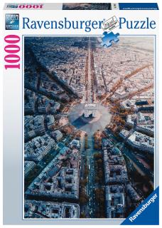 Párizs felülről - puzzle - 1000 darab