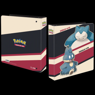 Pokémon - A4-es gyűrűs kártyaalbum - Snorlax és Munchlax