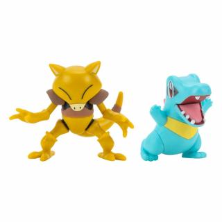 Pokémon - Battle Mini Figures - 2-Pack Totodile és Abra