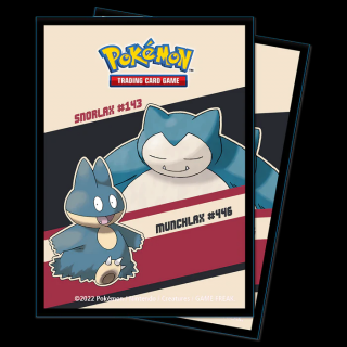 Pokémon - Kártyaborítók - Snorlax és Munchlax (65 db)