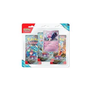 Pokémon TCG: Scarlet &amp; Violet - Csillagkorona - 3-Pack Blister - Tinkaton