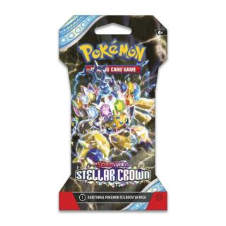 Pokémon TCG: Scarlet &amp; Violet - Stellar Crown - Sleeved Booster (HU)