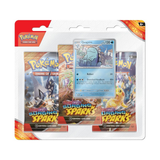 Pokémon TCG: Scarlet &amp; Violet - Surging Sparks - 3-Pack Blister - Quagsire (HU)