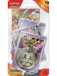 Pokémon TCG: Scarlet &amp; Violet - Surging Sparks - Premium Checklane Blister - Alakazam (HU)