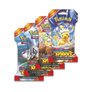 Pokémon TCG: Scarlet &amp; Violet - Surging Sparks - Sleeved Booster (HU)