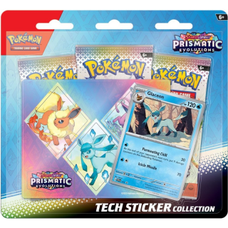 Pokémon TCG: Scarlet & Violet 8.5 - Prismatic Evolution - Tech Sticker Collection - Glaceon (EN)