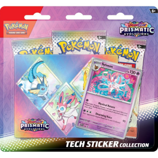 Pokémon TCG: Scarlet & Violet 8.5 - Prismatic Evolutions - Tech Sticker Colection  - Sylveon (EN)