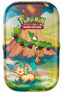 Pokémon TCG: Vibrant Paldea - Mini Tin - Leafeon és Arboliva (HU)