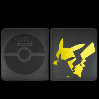 Pokémon - zipzaras-album - Elite Series: Pikachu 12-Pocket Zippered PRO-Binder