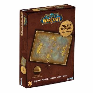 Puzzle World of Warcraft - Azeroth térképe, 1000 darabos puzzle