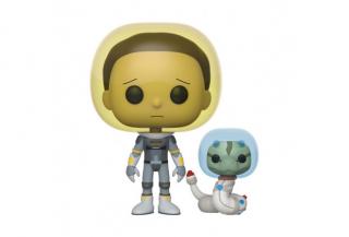 Rick és Morty Funko figura - Space Suit Morty with Snake