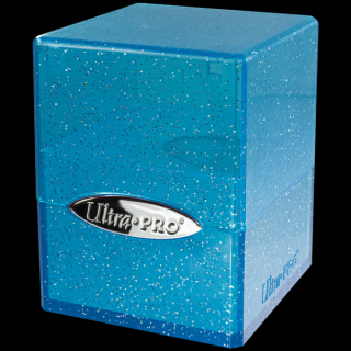 Satin Cube - tárolódoboz - Glitter Blue