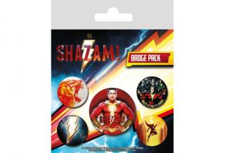 Shazam jelvények - 5-Pack Power