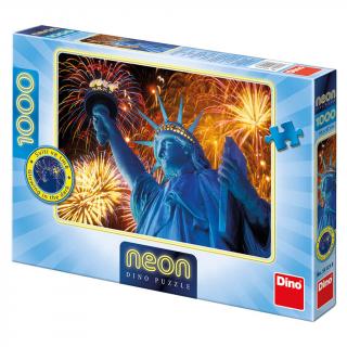 SHINTERS OF LIBERTY 1000 neon puzzle
