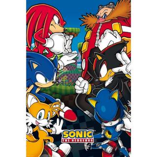 Sonic the Hedgehog - Poszter - Karakterek